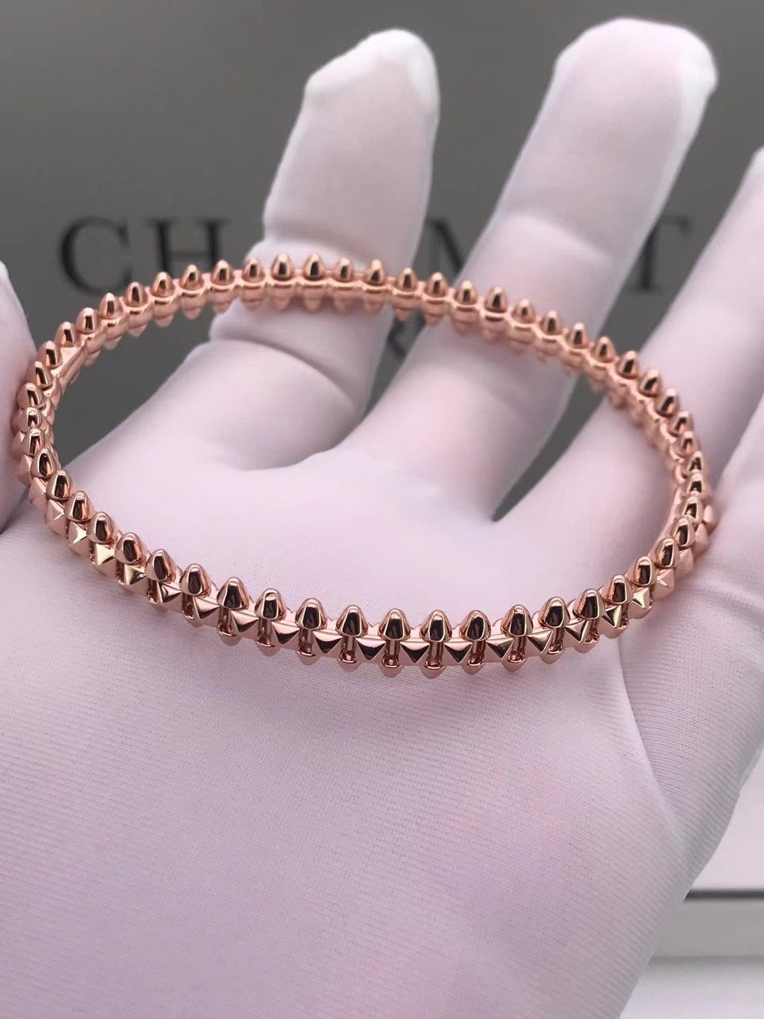 [Lucas Jewelry]CLASH PINK GOLD BRACELET