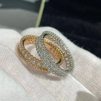 [Lucas Jewelry]PERLEE DIAMOND ROSE GOLD RING