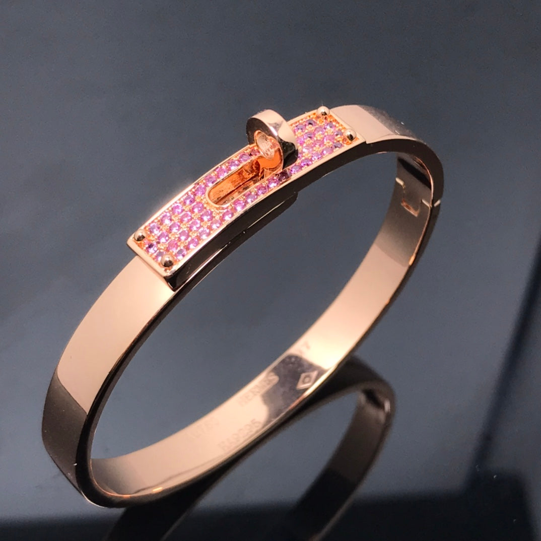 [Lucas Jewelry]KELLY BRACELET PINK DIAMOND