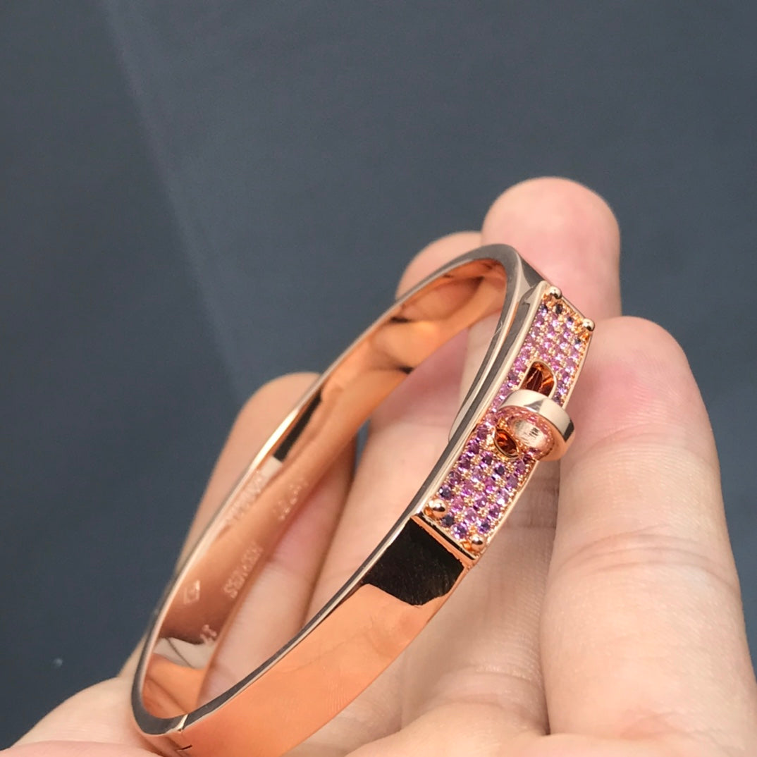 [Lucas Jewelry]KELLY BRACELET PINK DIAMOND