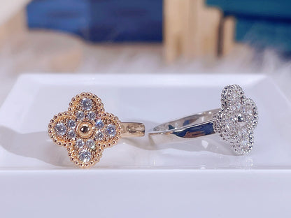 [Lucas Jewelry]CLOVER DIAMOND RING