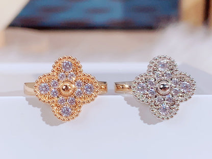 [Lucas Jewelry]CLOVER DIAMOND RING