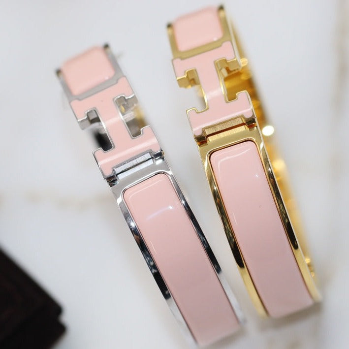 [Lucas Jewelry]H BRACELET 12MM PINK