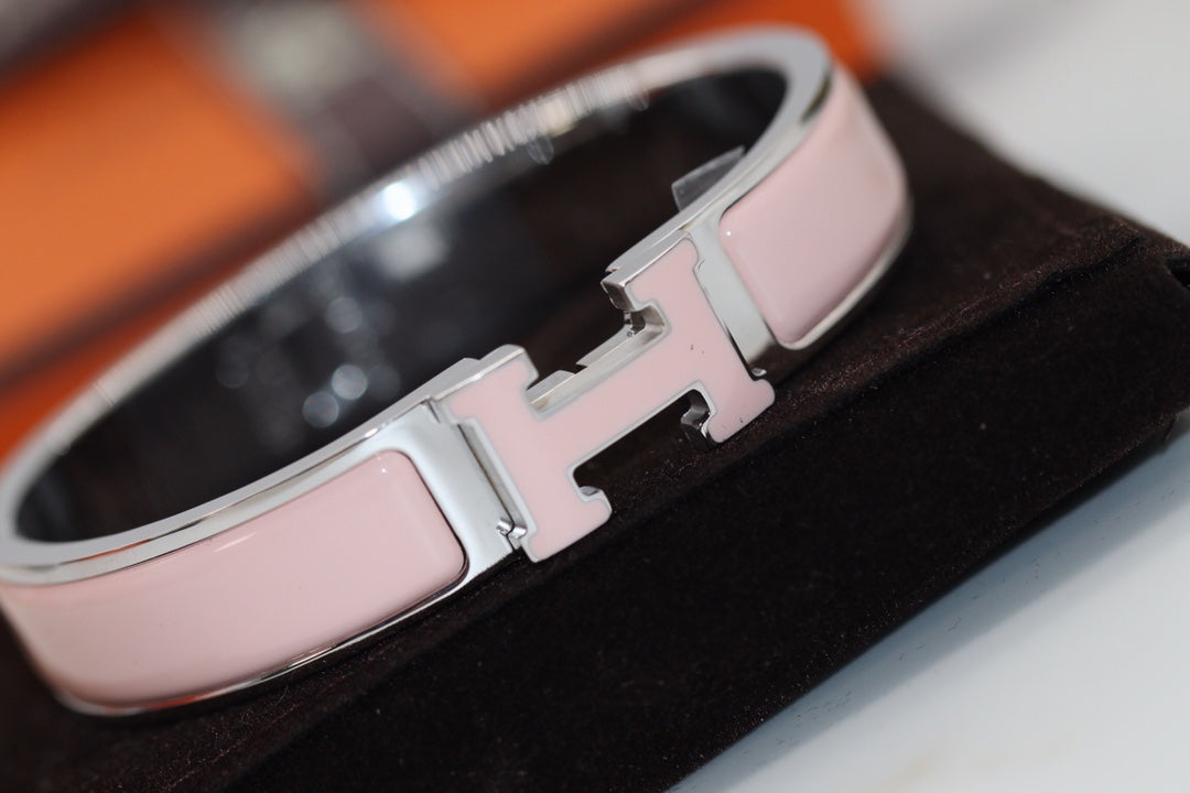 [Lucas Jewelry]H BRACELET 12MM PINK