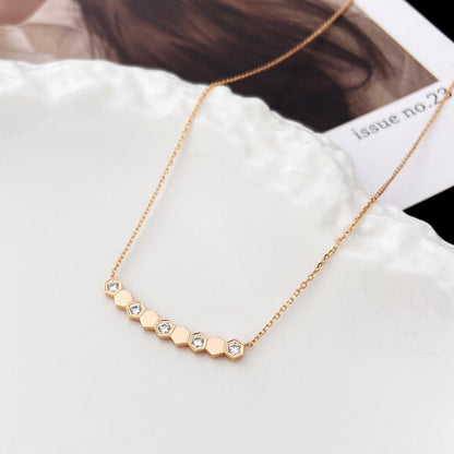 [Lucas Jewelry]BEE MY LOVE DIAMOND NECKLACE