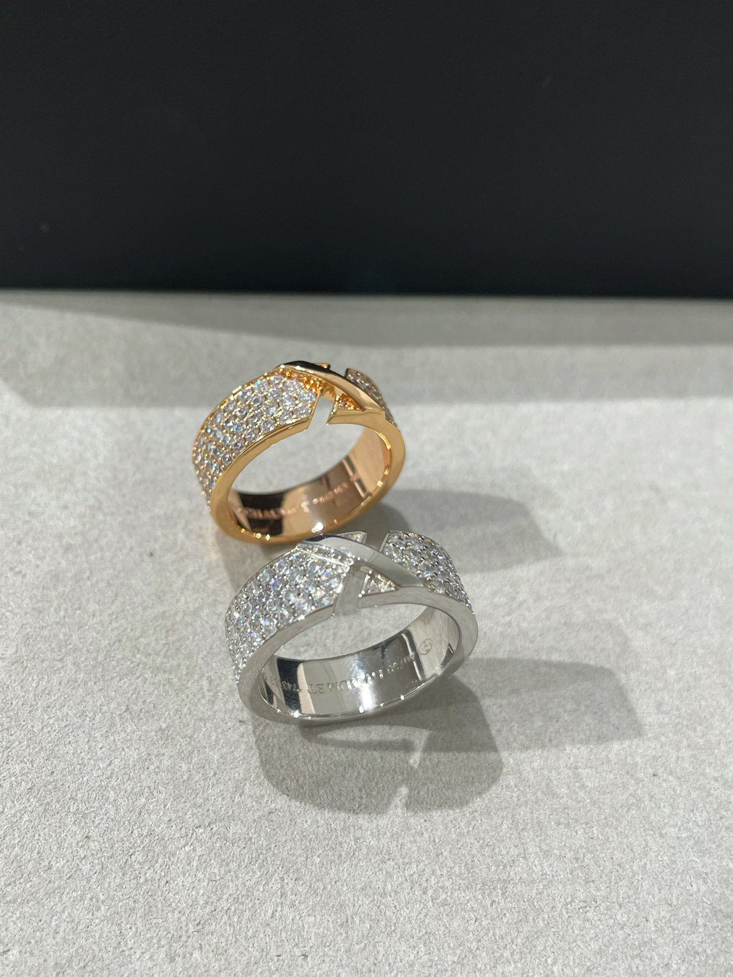 [Lucas Jewelry]LIENS EVIDENCE  DIAMOND PAVED RING