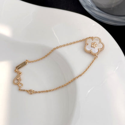 [Lucas Jewelry]LUCKY SPRING ROSE GOLD MOP BRACELET