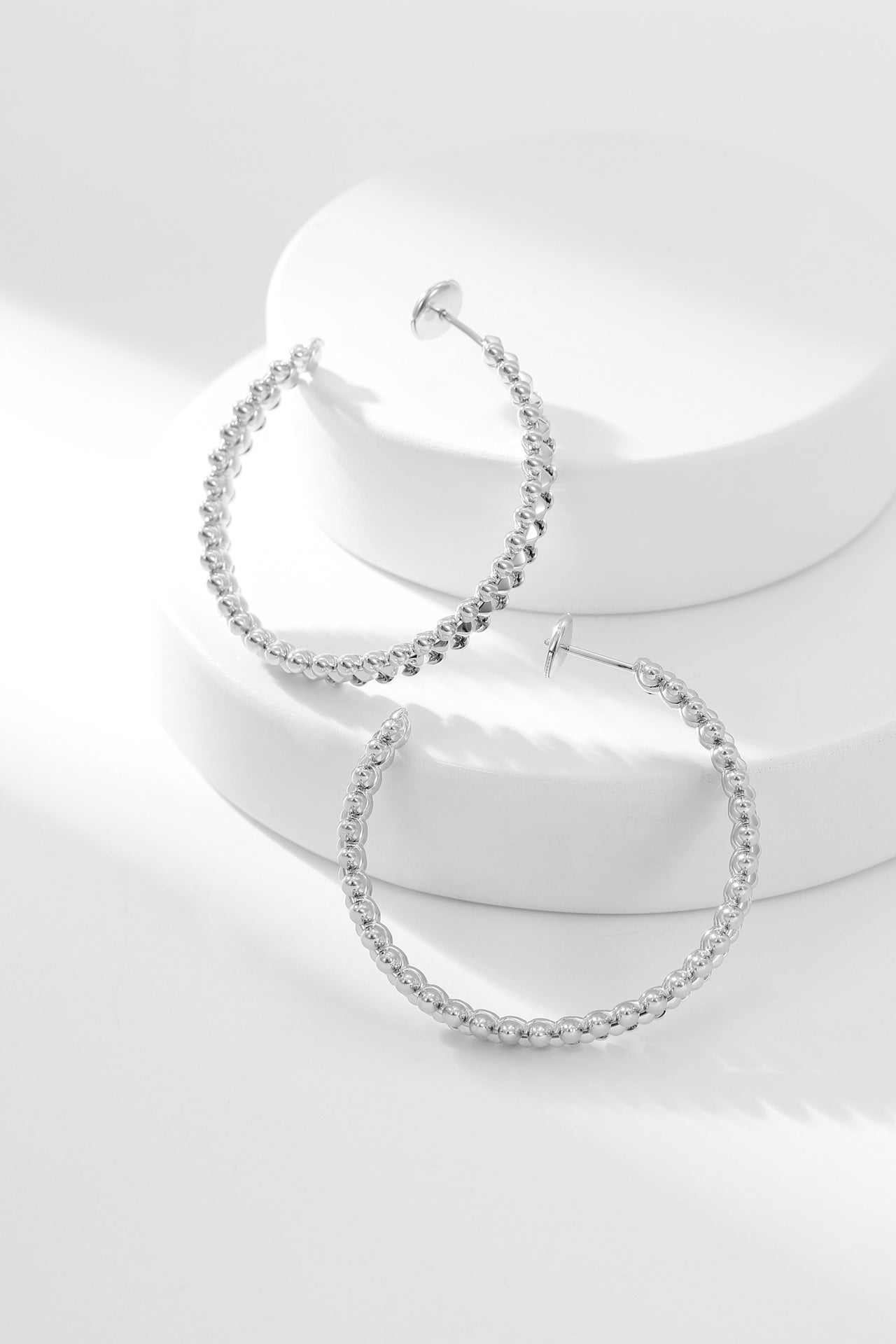 [Lucas Jewelry]CLASH HOOP EARRINGS