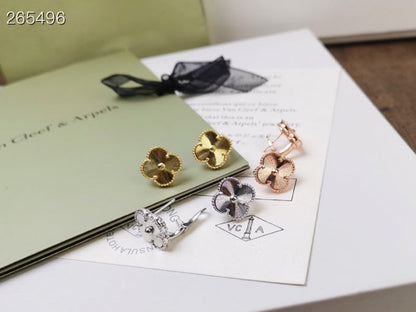 [Lucas Jewelry]CLOVER MEDIUM STUD EARRINGS