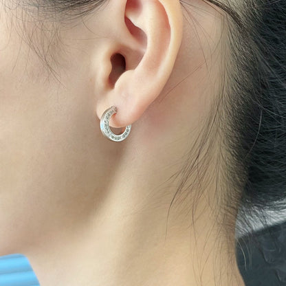 [Lucas Jewelry]LOVE DIAMOND EARRINGS