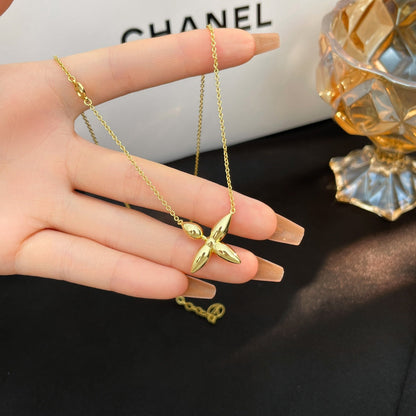 [Lucas Jewelry]LOUISETTE GOLD NECKLACE