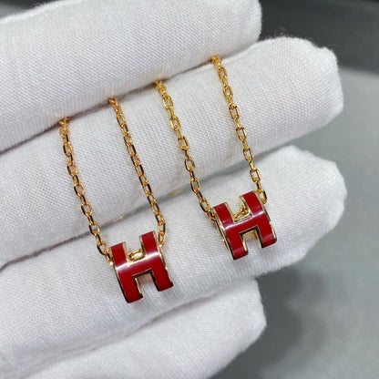 [Lucas Jewelry]MINI POP H NECKLACE