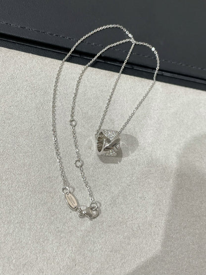 [Lucas Jewelry]LIENS EVIDENCE DIAMOND PAVED NECKLACE