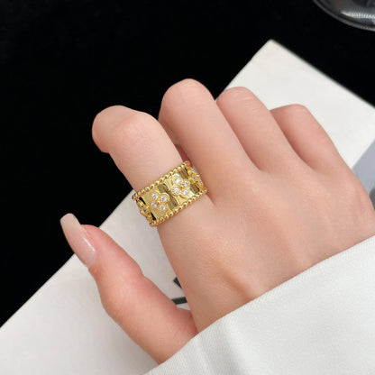 [Lucas Jewelry]PERLEE DIAMOND LARGE RING