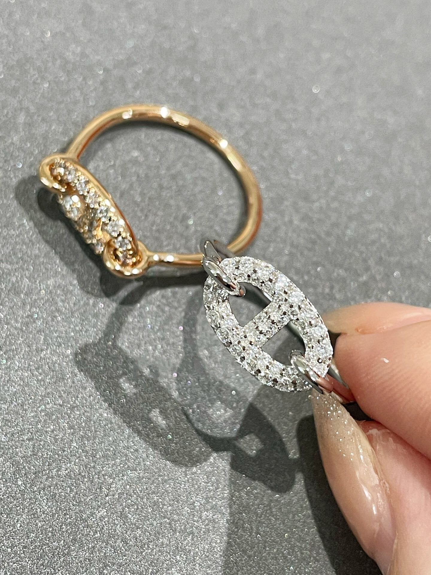 [Lucas Jewelry]RONDE SMALL DIAMOND RING