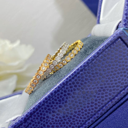 [Lucas Jewelry]BEE LOVE DIAMOND PAVED SMALL RING