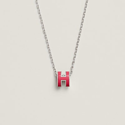 [Lucas Jewelry]H NECKLACE PINK