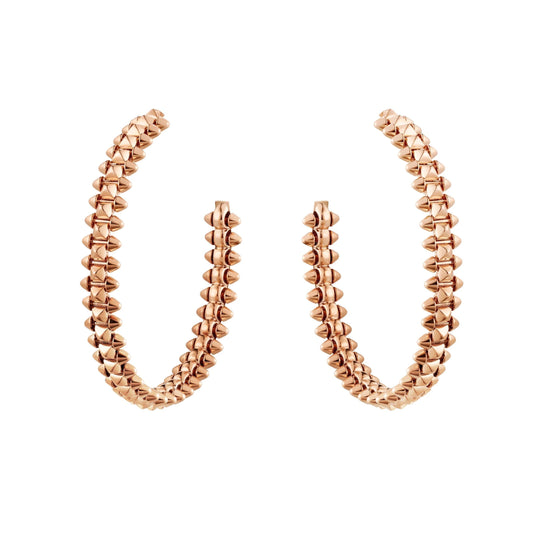 [Lucas Jewelry]CLASH LARGE HOOP EARRINGS