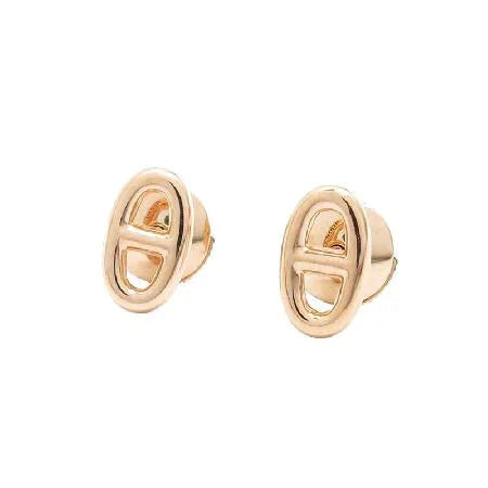 [Lucas Jewelry]CHAINE SMALL EARRINGS GOLD AND SILVER