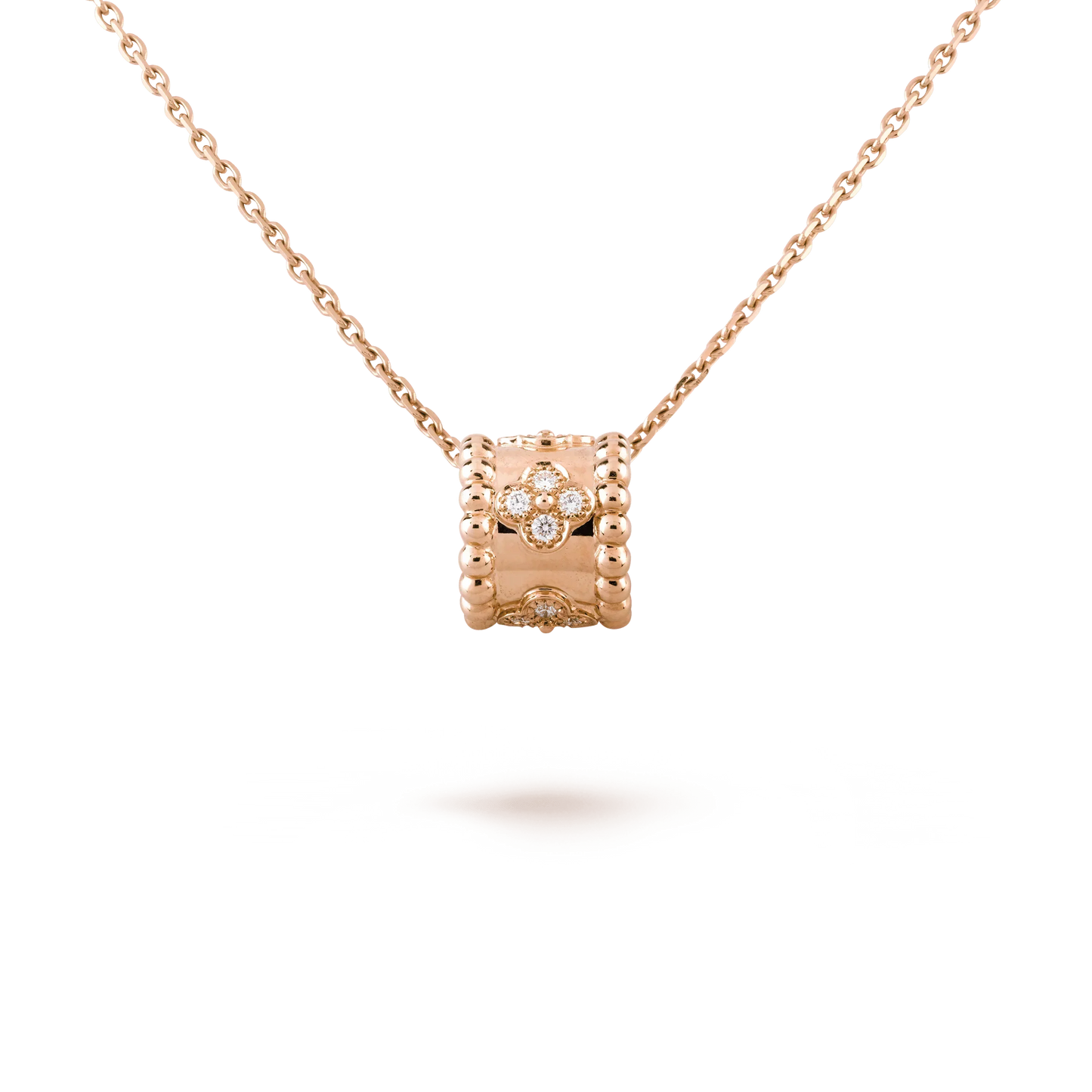 [Lucas Jewelry]PERLEE PEDANT NECKLACE GOLD / ROSE GOLD