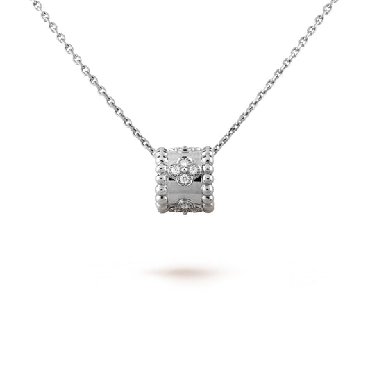 [Lucas Jewelry]PERLEE PEDANT SIVLER DIAMOND NECKLACE