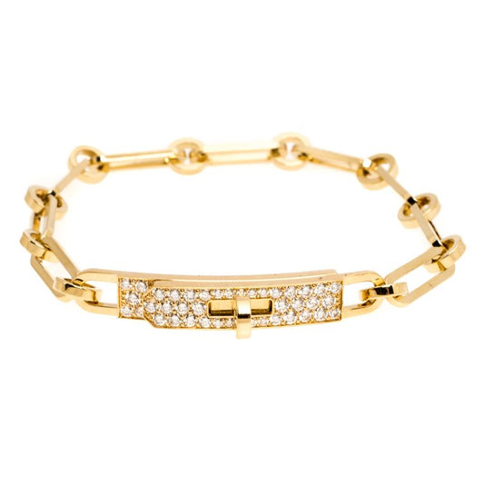 [Lucas Jewelry]CHAINE BRACELET SMALL MODEL DIAMOND