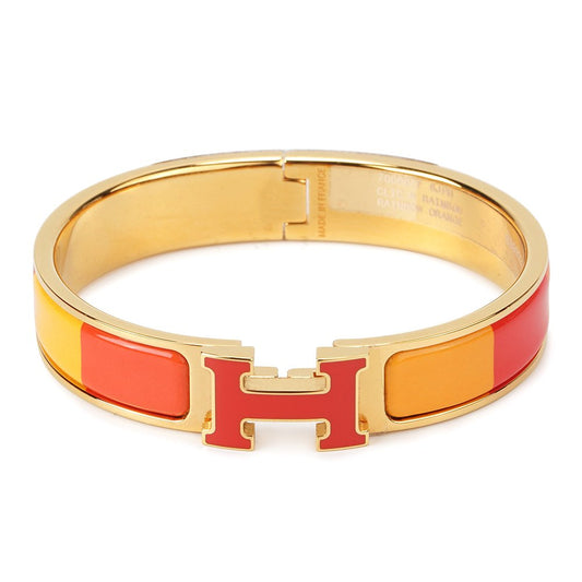 [Lucas Jewelry]H BRACELET ORANGE RAINBOW CERAMIC