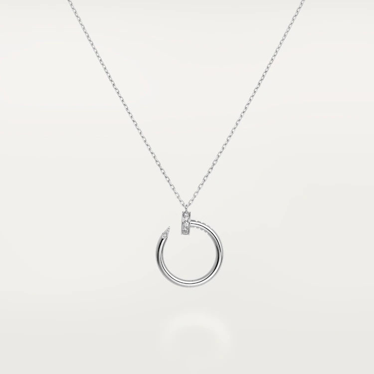 [Lucas Jewelry]JUSTE NECKLACE SILVER