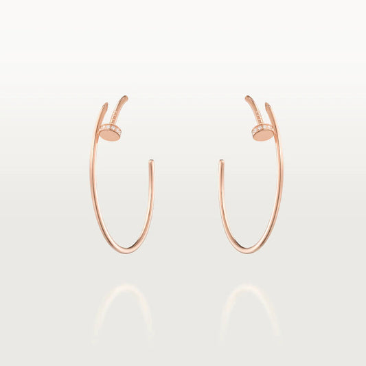 [Lucas Jewelry]JUSTE EARRINGS DIAMONDS 1.8MM