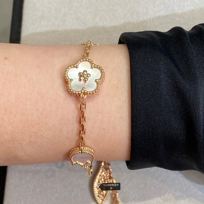 [Lucas Jewelry]LUCKY SPRING 5 MOTIF BRACELET