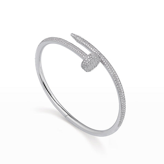 [Lucas Jewelry]JUSTE BRACELET 3.5MM ALL DIAMONDS