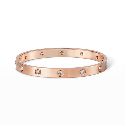 [Lucas Jewelry]LOVE BRACELET 6.1MM 10 DIAMONDS