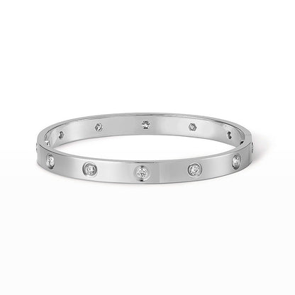 [Lucas Jewelry]LOVE BRACELET 6.1MM 10 DIAMONDS