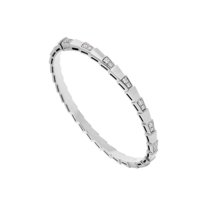 [Lucas Jewelry]SERPENTI BRACELET SILVER DIAMOND