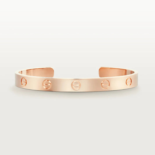 [Lucas Jewelry]LOVE BRACELET 6.1MM OPEN CUFF