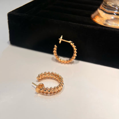 [Lucas Jewelry]CLASH SMALL HOOP EARRINGS