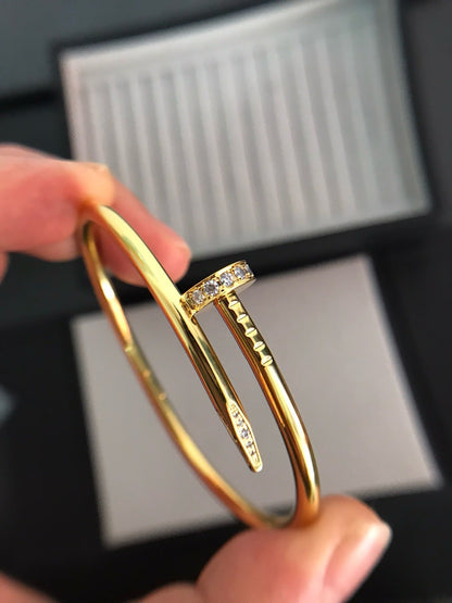 [Lucas Jewelry]JUSTE BRACELET 3.5MM DIAMONDS