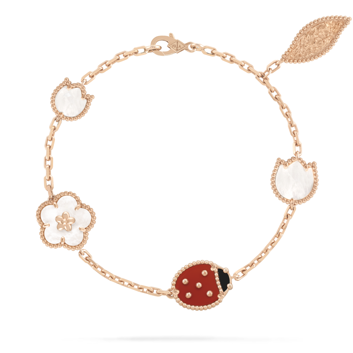 [Lucas Jewelry]LUCKY SPRING 5 MOTIF BRACELET