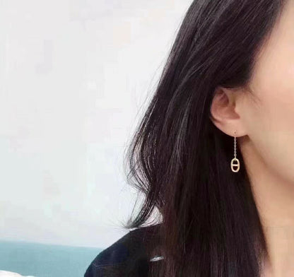 [Lucas Jewelry]CHAINE TASSEL EARRINGS