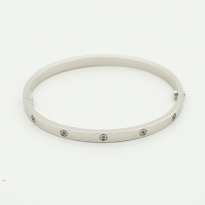 [Lucas Jewelry]LOVE BRACELET 3.65MM 10 DIAMONDS