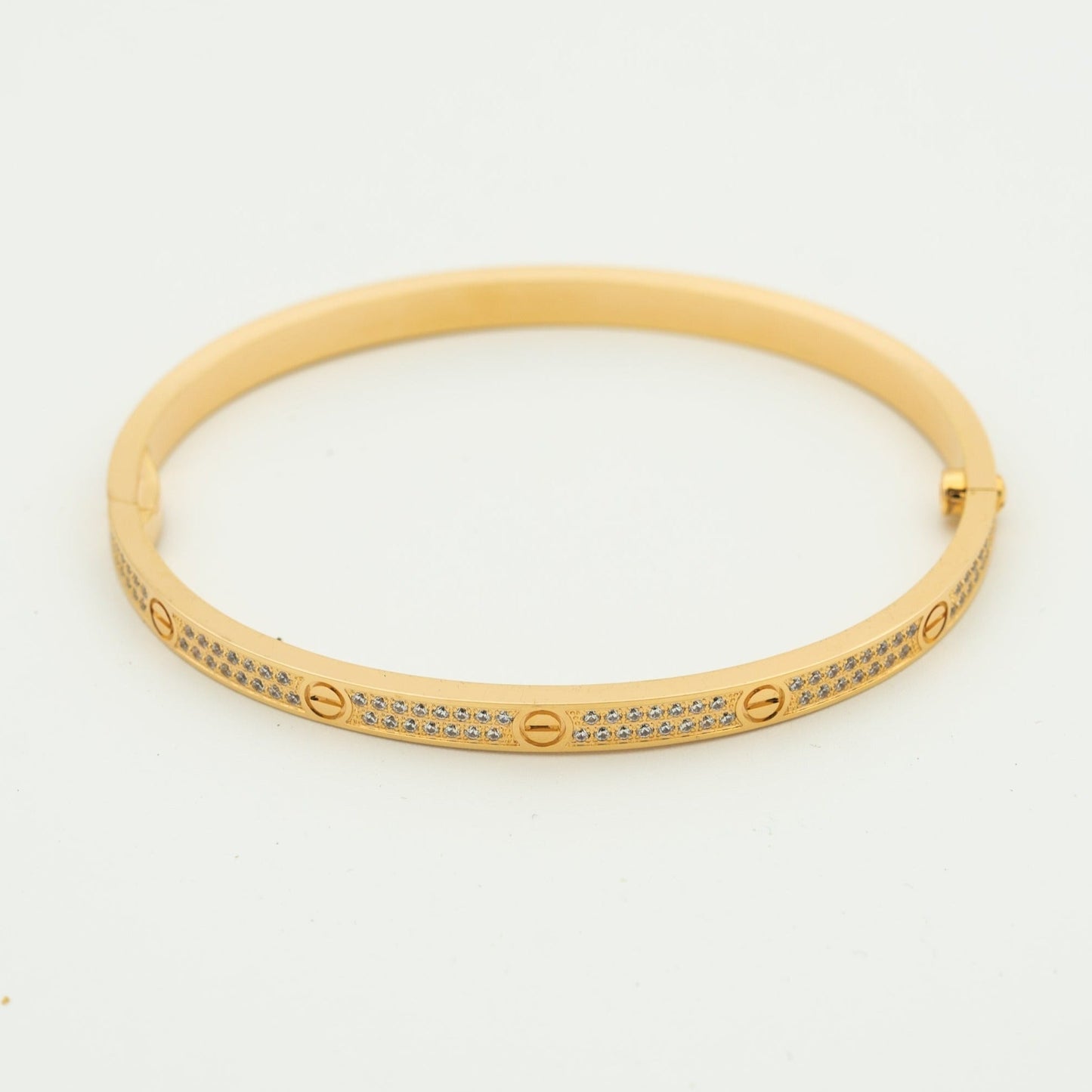 [Lucas Jewelry]LOVE BRACELET 3.65MM DIAMOND-PAVED