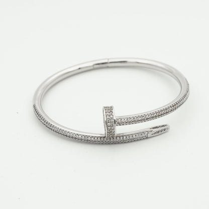 [Lucas Jewelry]JUSTE BRACELET 3.5MM ALL DIAMONDS