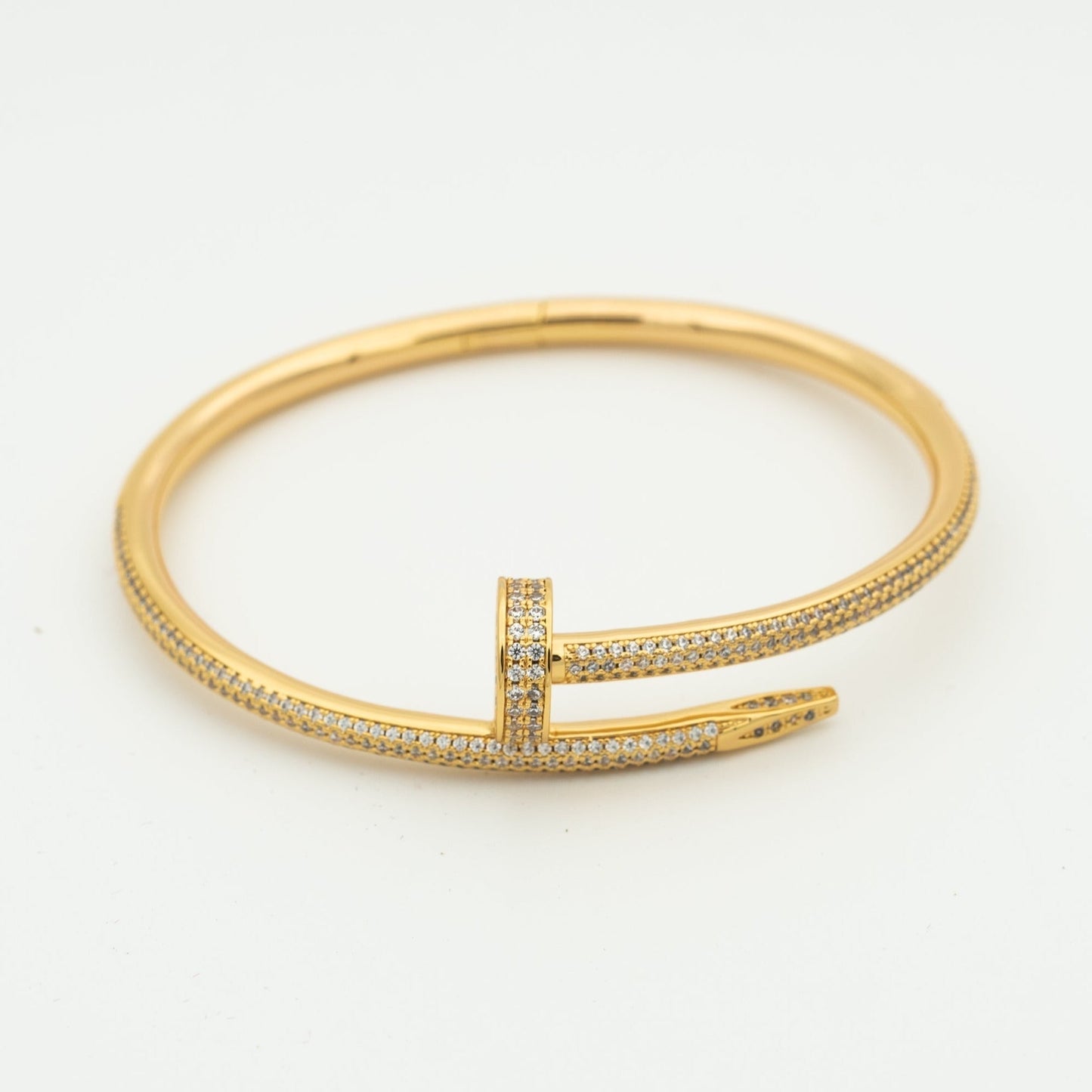 [Lucas Jewelry]JUSTE BRACELET 3.5MM ALL DIAMONDS