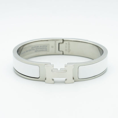 [Lucas Jewelry]H WHITE BRACELET