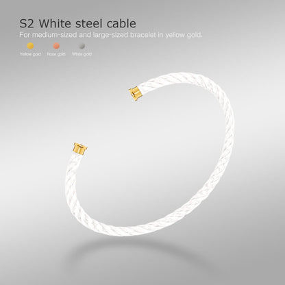 [Lucas Jewelry]FORCE SERIES BRACELET CABLES 50 CHOICES (DIY SELECTION)