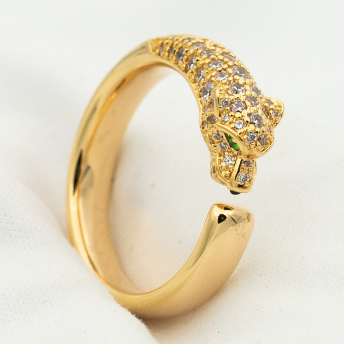 [Lucas Jewelry]PANTHERE RING DIAMOND 7.3MM