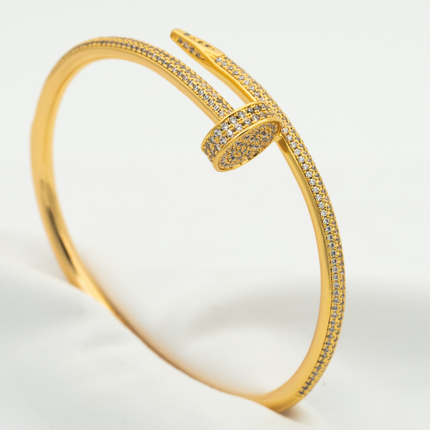 [Lucas Jewelry]JUSTE BRACELET 3.5MM ALL DIAMONDS