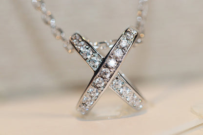 [Lucas Jewelry]JEUX DE DIAMOND NECKLACE