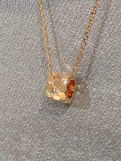 [Lucas Jewelry]BEE LOVE DIAMOND NECKLACE