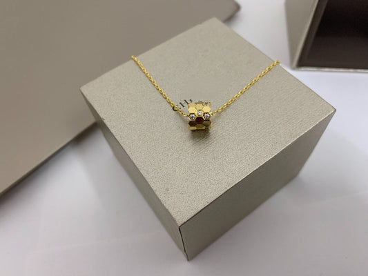 [Lucas Jewelry]BEE LOVE DIAMOND NECKLACE